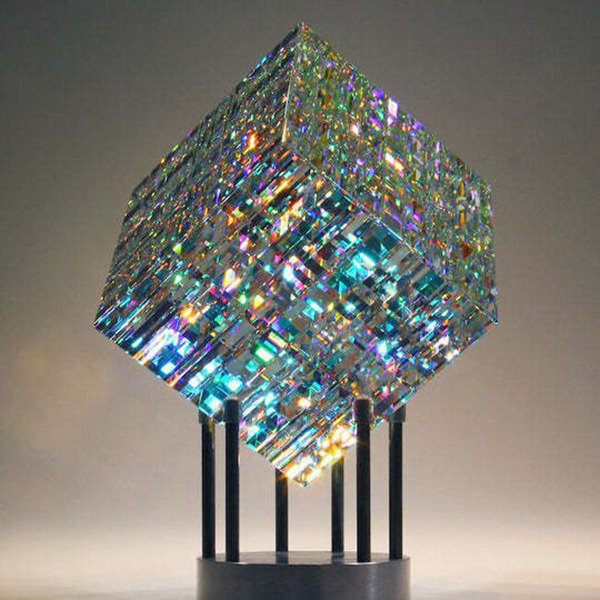 Cube Decor - K9 Crystal - Iridescent