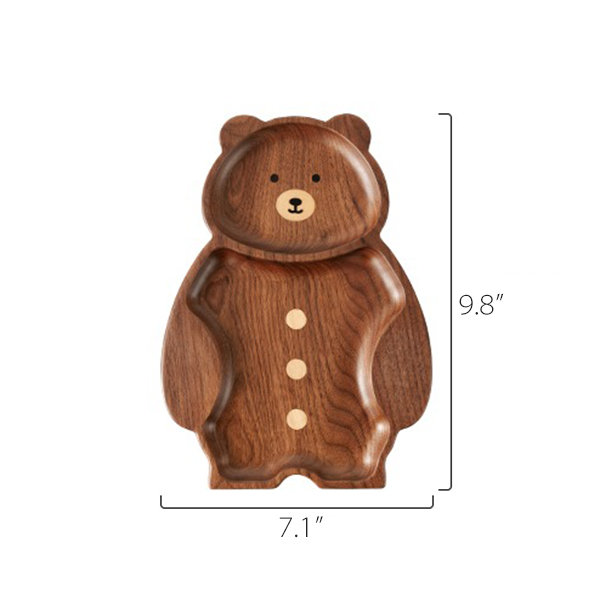 Adorable Bear Serving Board - Wooden - Hand-polished Smooth