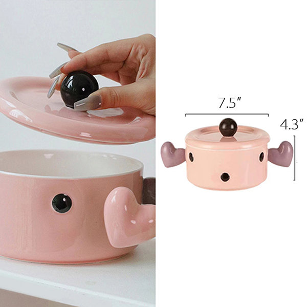 Cute Dog Cooking Pot - Ceramic - Import From Korea - ApolloBox