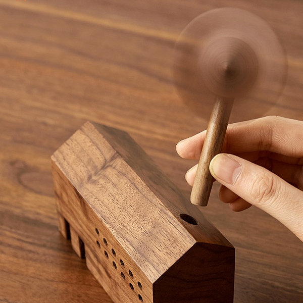 House Style TIssue Box - Black Walnut Wood - Cherry Wood - ApolloBox