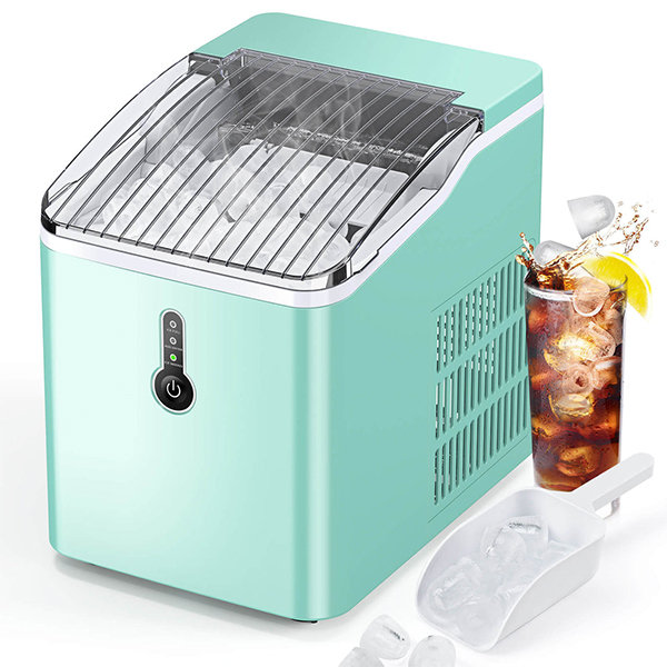 Countertop Ice Maker - One Button Operation - Automatic Self Cleaning -  Portable - ApolloBox
