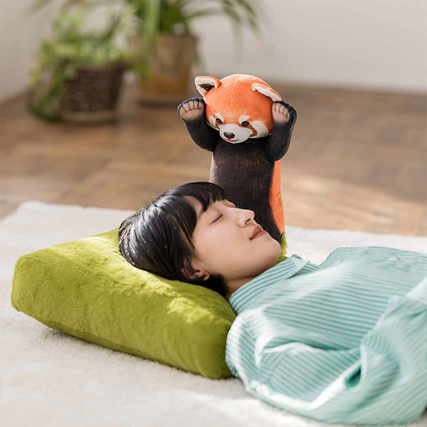 Cute Red Panda Inspired Pillow - Cozy Feel - Add a Fun - ApolloBox