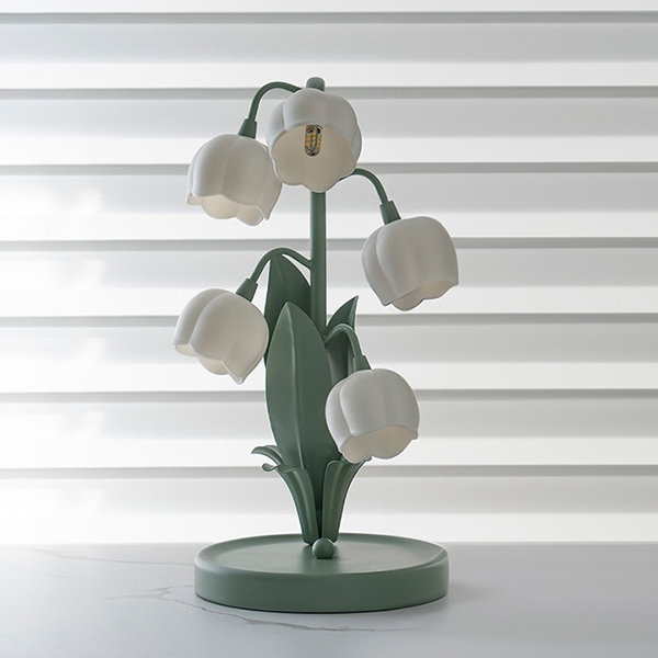 Lily Of The Valley Table Lamp Iron Floral Beauty Apollobox