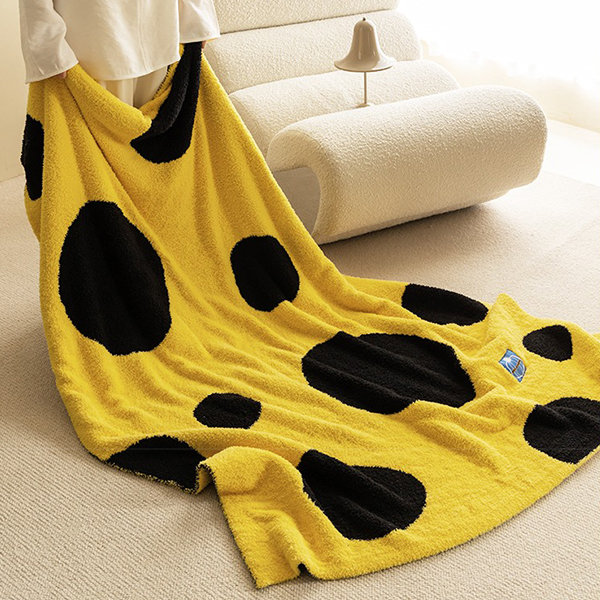 Polka Dot Blanket - Polyester - 2 Szies