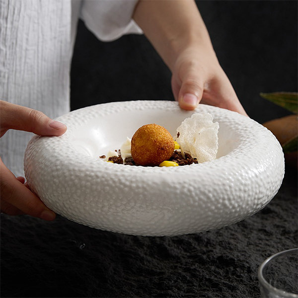 Solo White Foam Centerpiece Dinner Plate Case