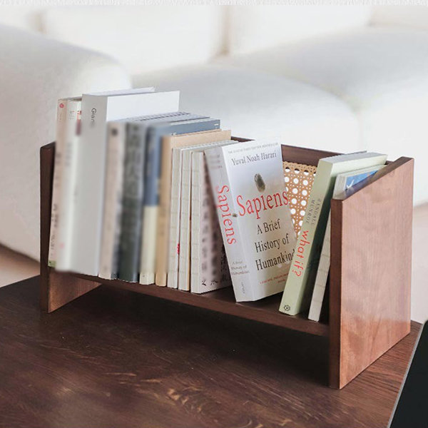  Firewire Walnut Book Stand: Luxury Wooden Book Stand for Desk  or Office – Perfect Book Holder Stand for Your Living Room, Kitchen, or  Coffee Table - Modern Design, Small : Office Products