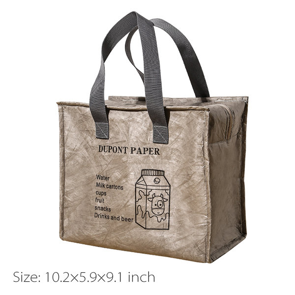 Wholesale Custom Fashion DuPont Tyvek Paper Lunch Thermal