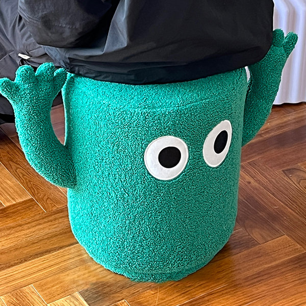 Cartoon Sofa Ottoman - Funny - Green - ApolloBox