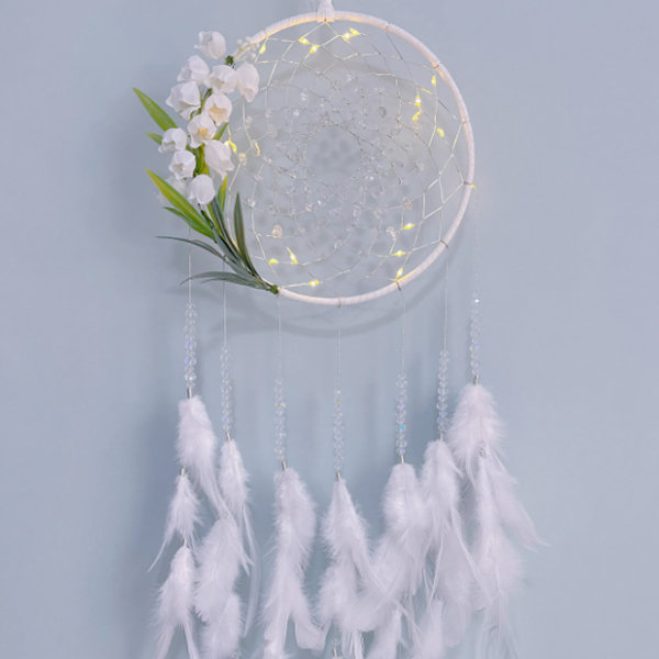 Decorative white feathers - LILY Beauty House