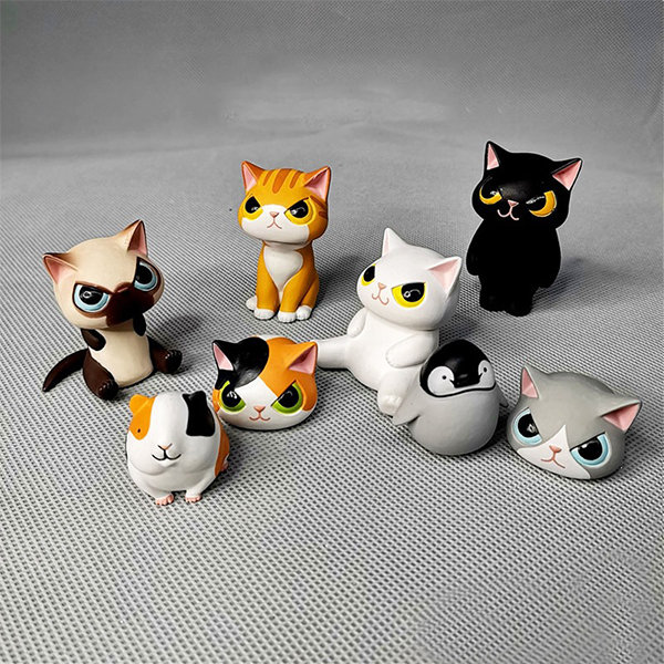 Cat Headgear Doll - Polar Bear - Shiba Inu - 5 Patterns - Whimsical Design