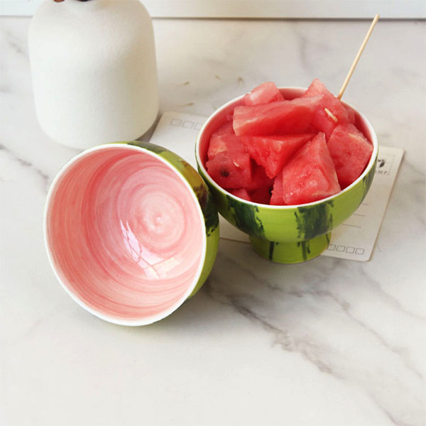 Watermelon bowl outlet ceramic