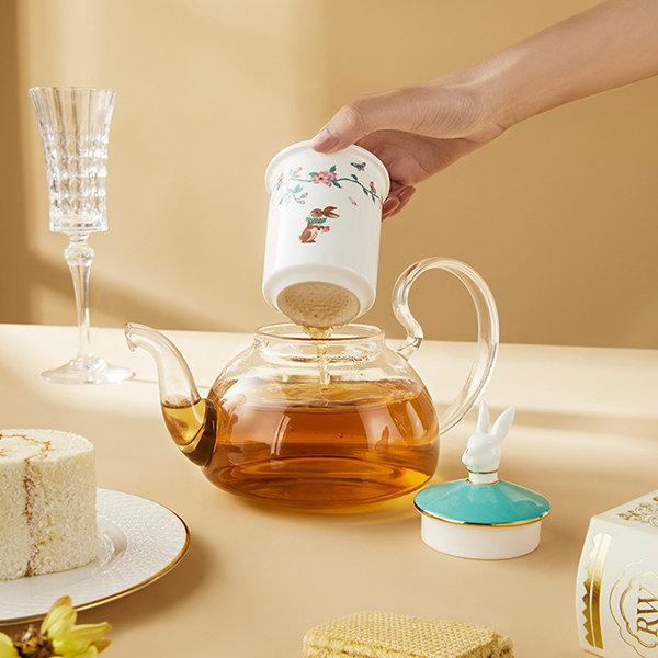 Retro Glass Teapot Set from Apollo Box