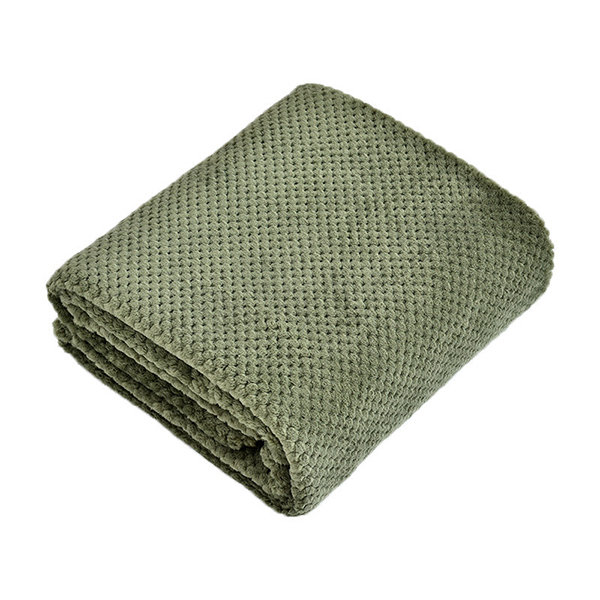 Khaki discount green blanket