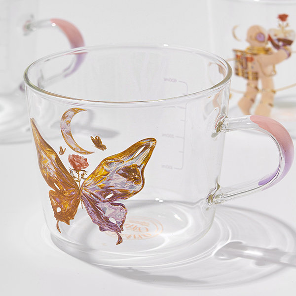 Creative Glass Square Cup - ApolloBox