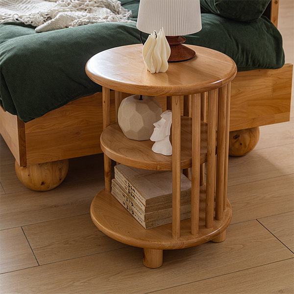 Apollo Side Table - 100% Solid Wood - Crafted in Columbus, Ohio