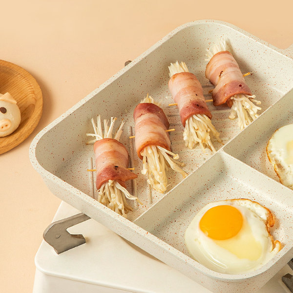 Breakfast Frying Pan - Craft The Perfect Morning Meal - Beige