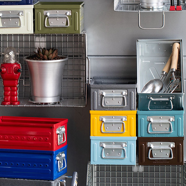 Stackable Storage Drawer Organizer - Green - Blue - 8 Colors from Apollo Box