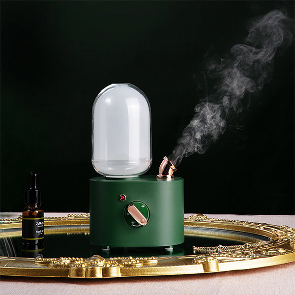 Vintage Aromatherapy Diffuser - With Led Ambient Light - Unleash A Unique Ambiance