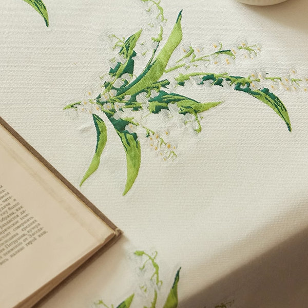 Lily of the Valley Pattern Tablecloth - Elegance for Every Meal from Apollo  Box
