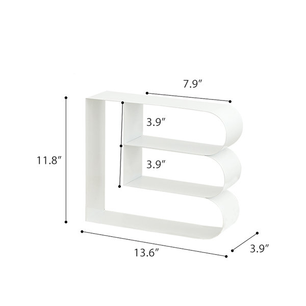 Nordic 2/3 Layered Acrylic Storage Rack Shelf │ Modern Simple Decorati –  Besontique