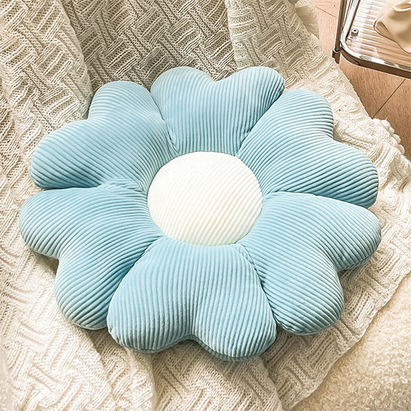 Flower Seat Cushion - Plush - 4 Patterns Available from Apollo Box