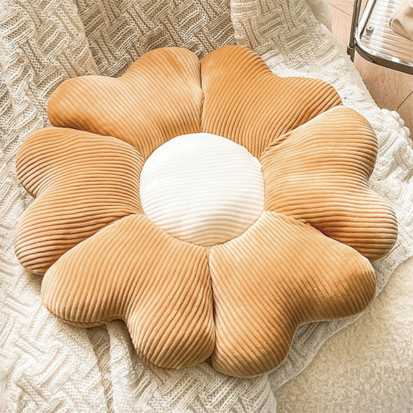 Flower Seat Cushion - Plush - 4 Patterns Available from Apollo Box