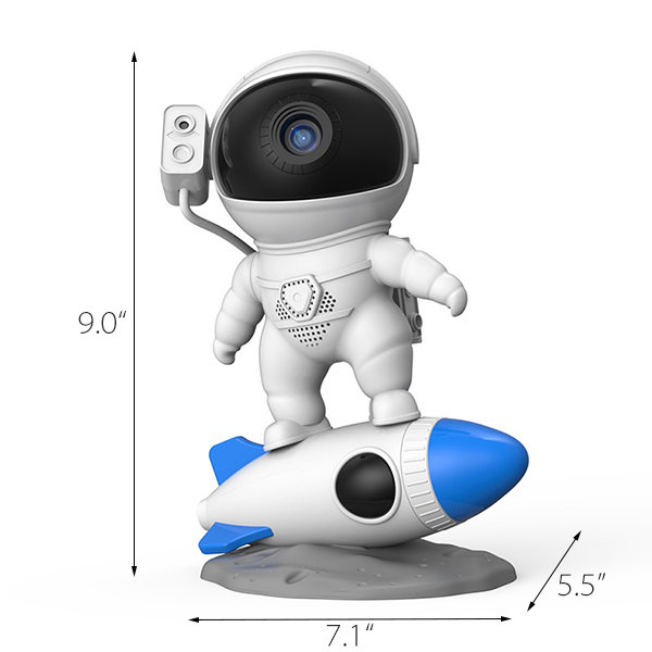 Astronaut Nebula Projector - ABS - Night Light - Gateway To The Wonders Of Space
