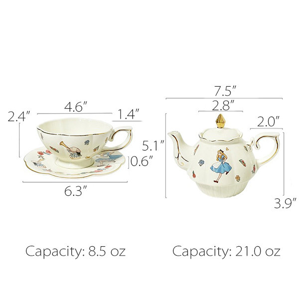 SELETTI Ceramic Coffee Set - ApolloBox