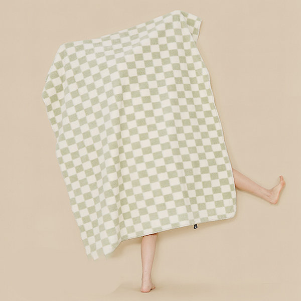 Checkered Blanket - Polyester - Exceptional Level Of Warmth And Comfort