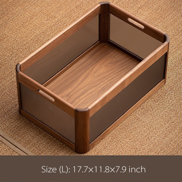 Outdoor Camping Storage Box - Wood - 2 Sizes from Apollo Box