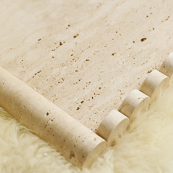 Natural Travertine Storage Tray - Home Decor - Ideal for