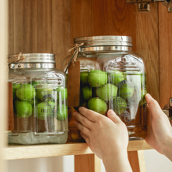 Mason Jar Drinking Glass from Apollo Box