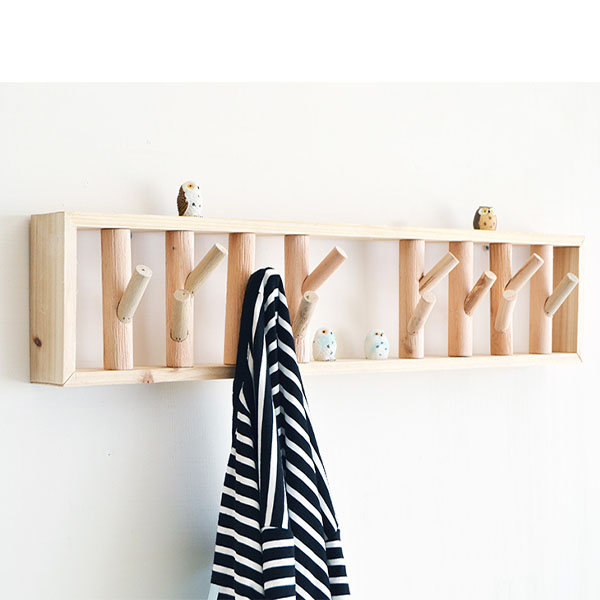 Handcrafted Wooden Hanger - Delve Into The Rustic Charm