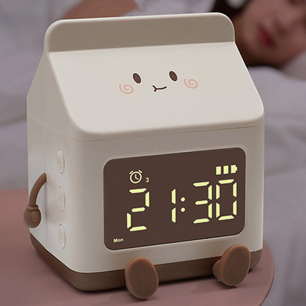 Fun Milk Box Clock - Improve Your Sense of Time - ApolloBox