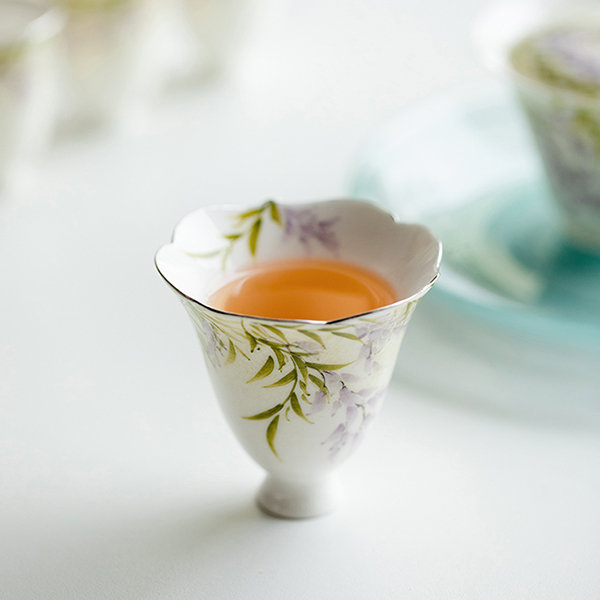 Hand-Painted Ceramic Measuring Cup, Flower Small Bowl, Underglaze Color,  Super Beautiful, Baking Storage