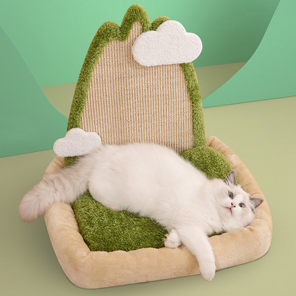 Mountain Cat Scratching Board Nest - Sisal Hemp - Cat Toy