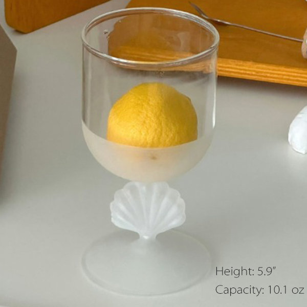 Stylish Glass Cup - Textured Design - 8 Styles Available from Apollo Box