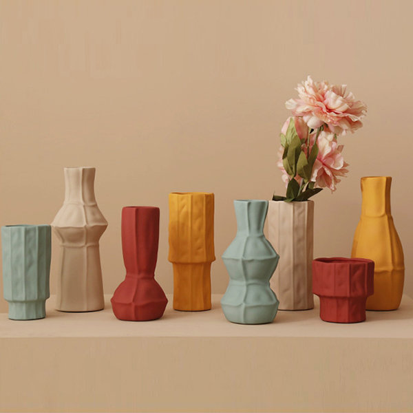 Nordic Style Vase Decor - Clean and Minimalist Design - Versatile Display  Piece from Apollo Box