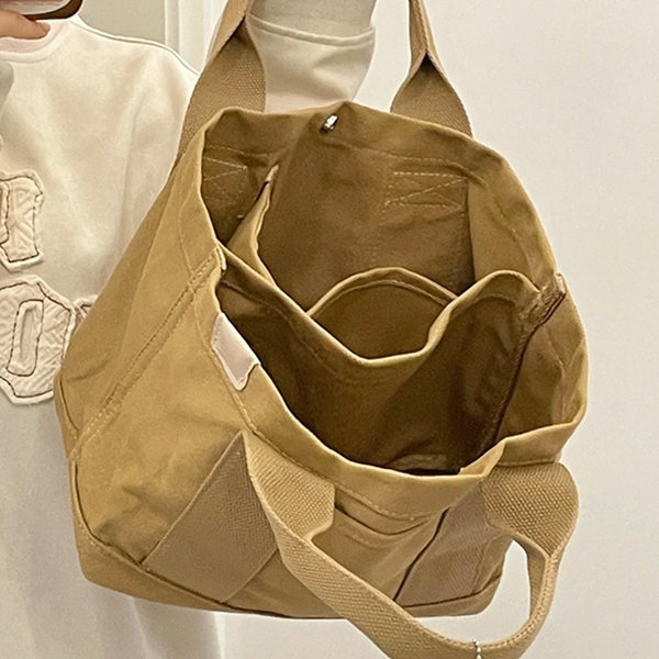 Japanese Style Canvas Bag - Minimalist Aesthetics