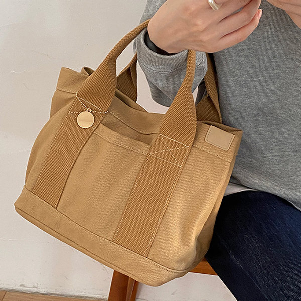 Japanese Style Canvas Bag - Minimalist Aesthetics