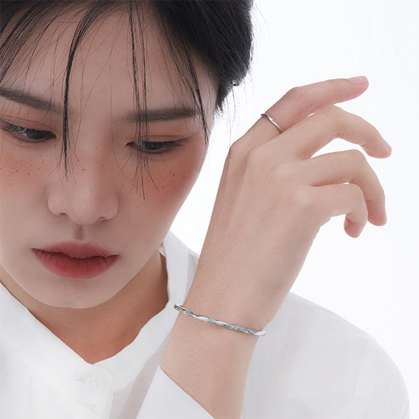 Crystal Sea Bracelet - S925 Silver - Valentine Gift