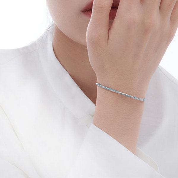 Crystal Sea Bracelet - S925 Silver - Valentine Gift