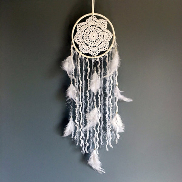 Boho Style Feather Dream Catcher - Ethereal Beauty