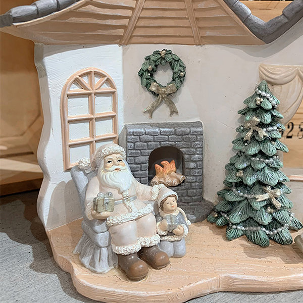 Ceramic Bisque: Christmas Villages, Trees& Skaters