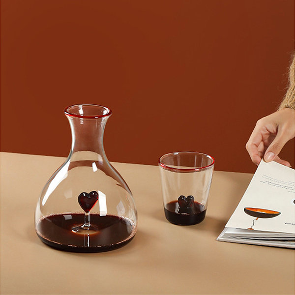 French wine jug elevates dinner into dining, no decanter necessary