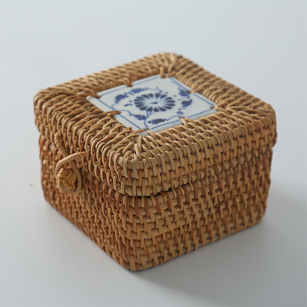Handcrafted Rattan Storage Box - Versatile and Aesthetically Pleasing  Design - ApolloBox