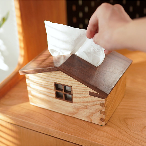 Ins Style Tissue Box Cute Bear Tissue Paper Holder - China Tissue Paper Box  and Wood Tissue Box price
