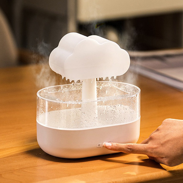 Cloud Raindrop Aromatherapy Humidifier - Elevate Your Living Space Ambiance  - ApolloBox