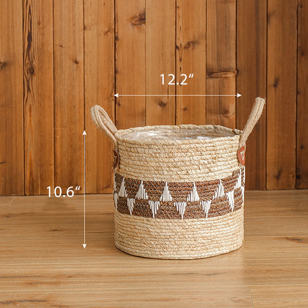 Nordic Style Weave Plant Baskets - Simplistic Yet Elegant Design