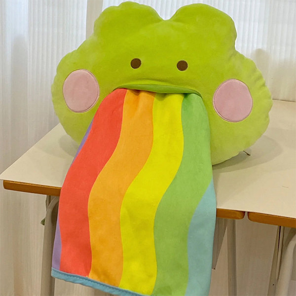 Frog Pillow - Plush - Cuddly from Apollo Box